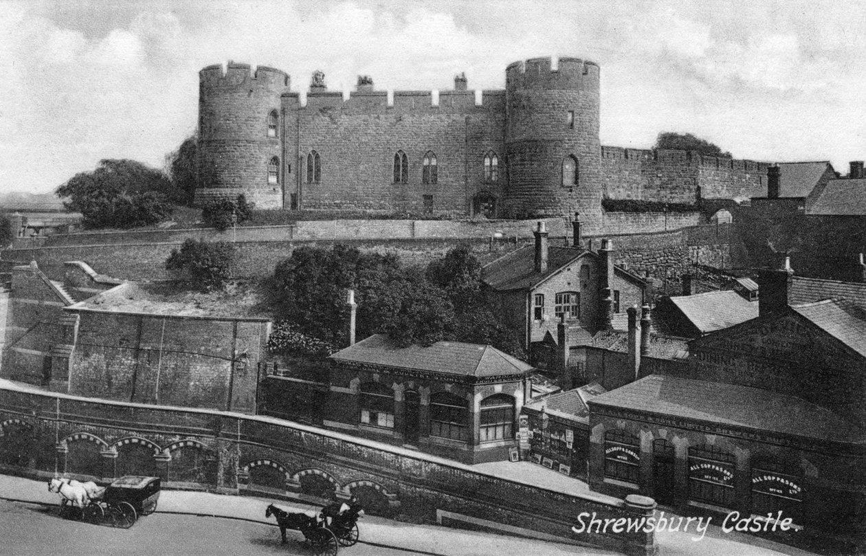 Shrewsbury Castle, Shrewsbury, Shropshire, c1900-c1920s. av Francis Frith
