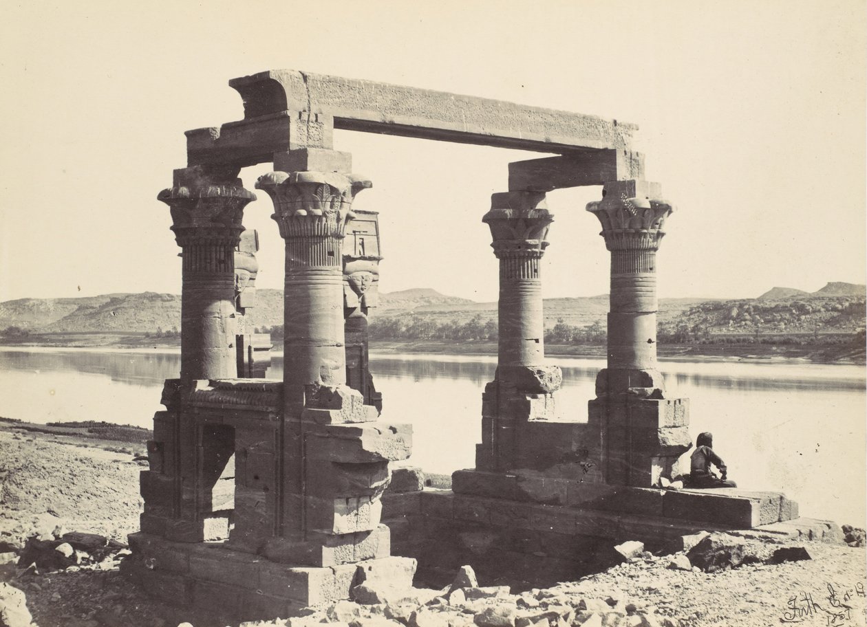 Defekter i Kardassa, Nubia, 1857. av Francis Frith