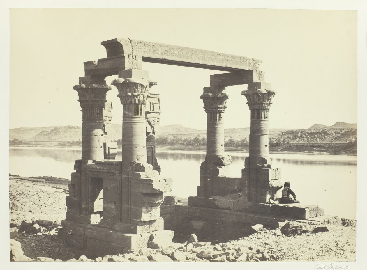 Defekter i Kardassa, Nubia, 1857. av Francis Frith