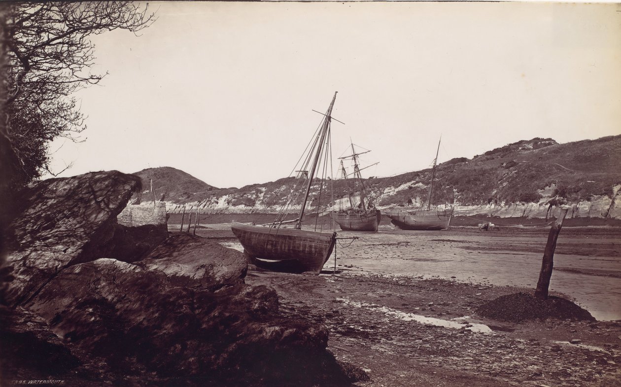 Watermouth, 1870-tallet. av Francis Frith