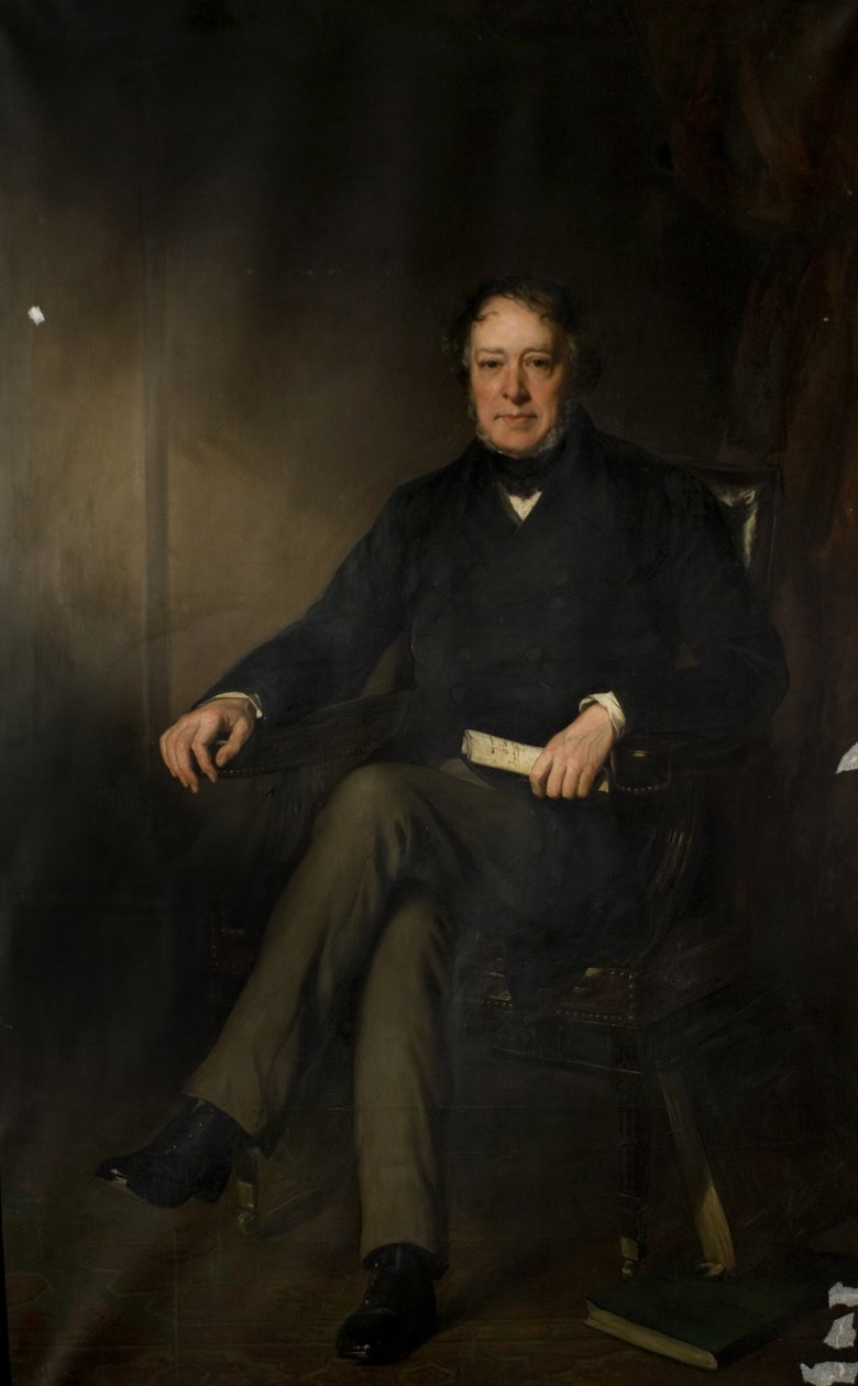 Rt. Hon. Edward Ellice MP, 18541855 av Francis Grant