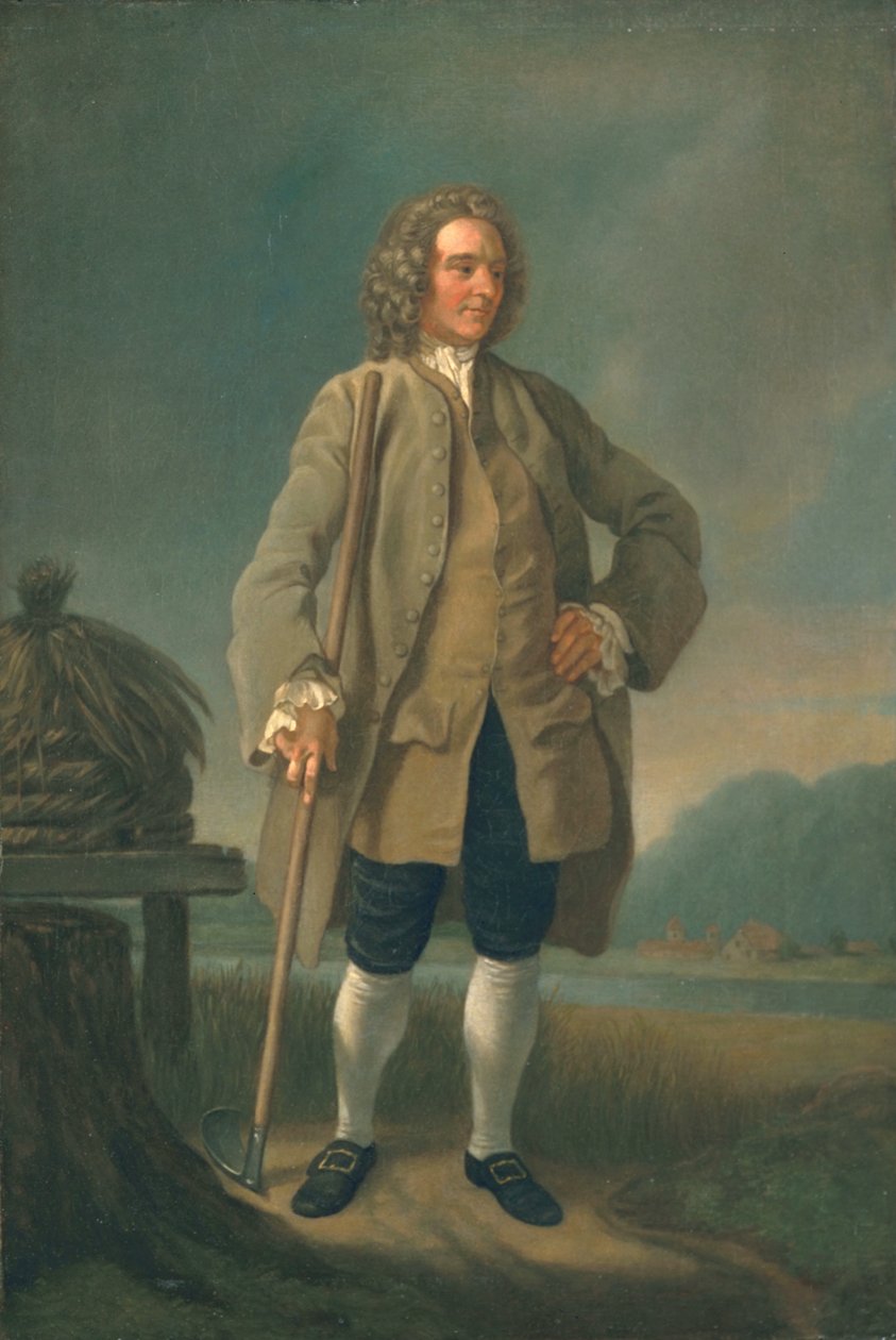 Driftig bonde, ca. begynnelsen av 1750-årene av Francis Hayman