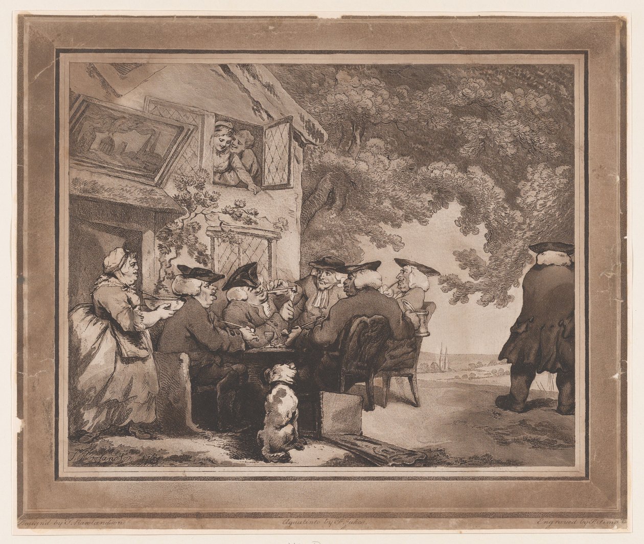 Wet Parsons, 1785., 1785 av Francis Jukes