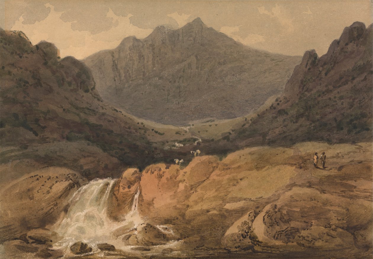 Cader Idris, Nord-Wales av Francis Nicholson