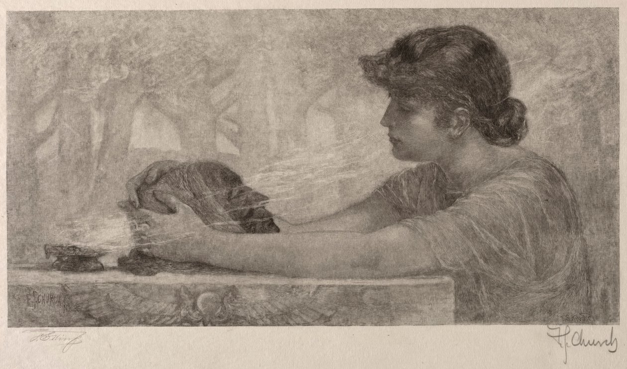 Sibylla, 1887. av Francis Scott King