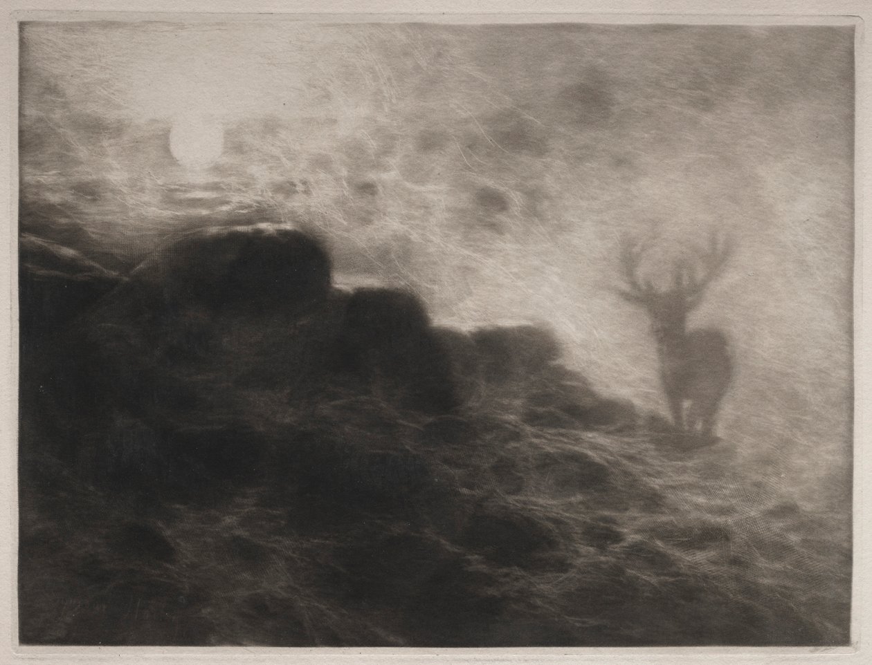 En tidlig oppstander, 1897. av Francis Seymour Haden