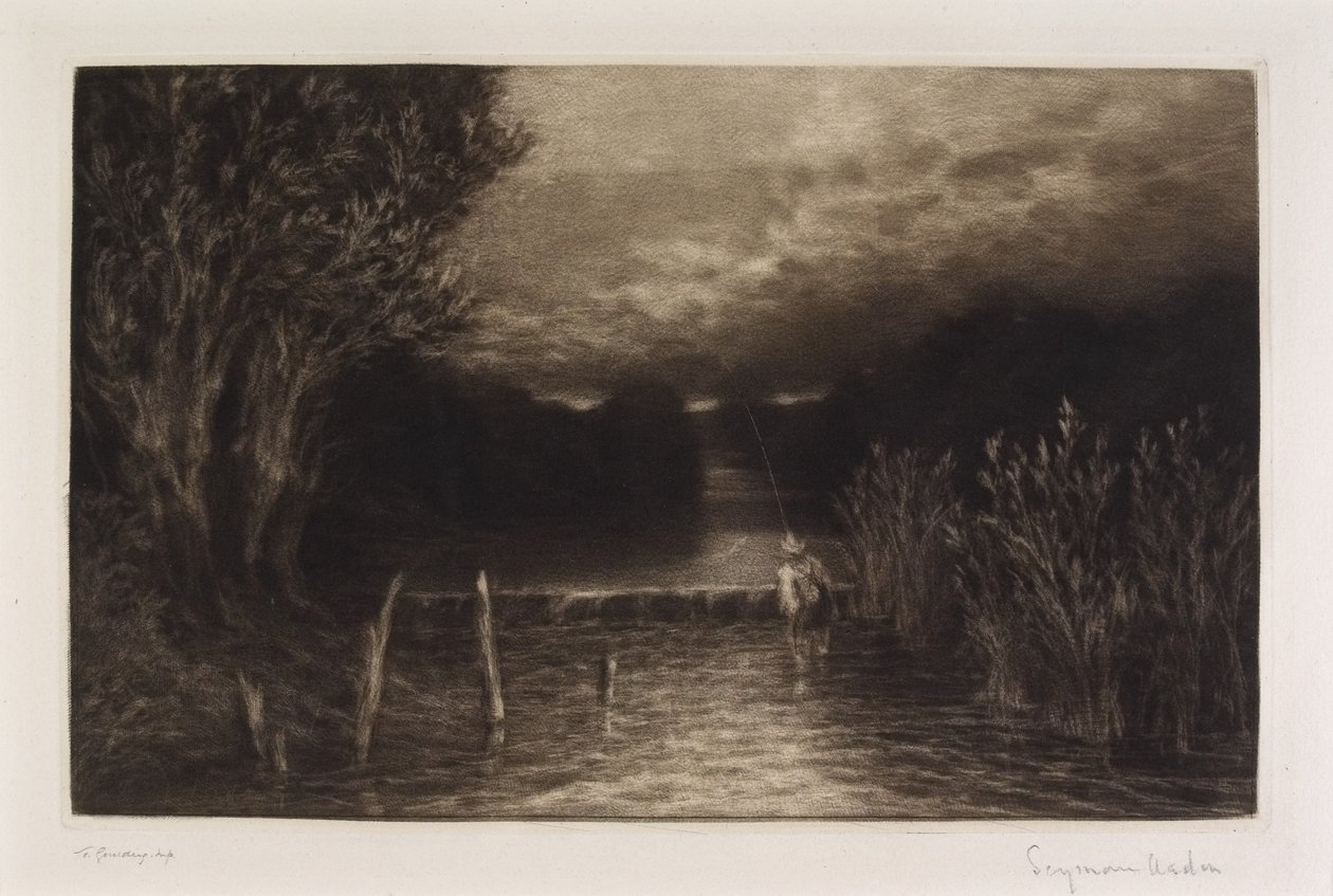 Harrfiske, 1897 av Francis Seymour Haden