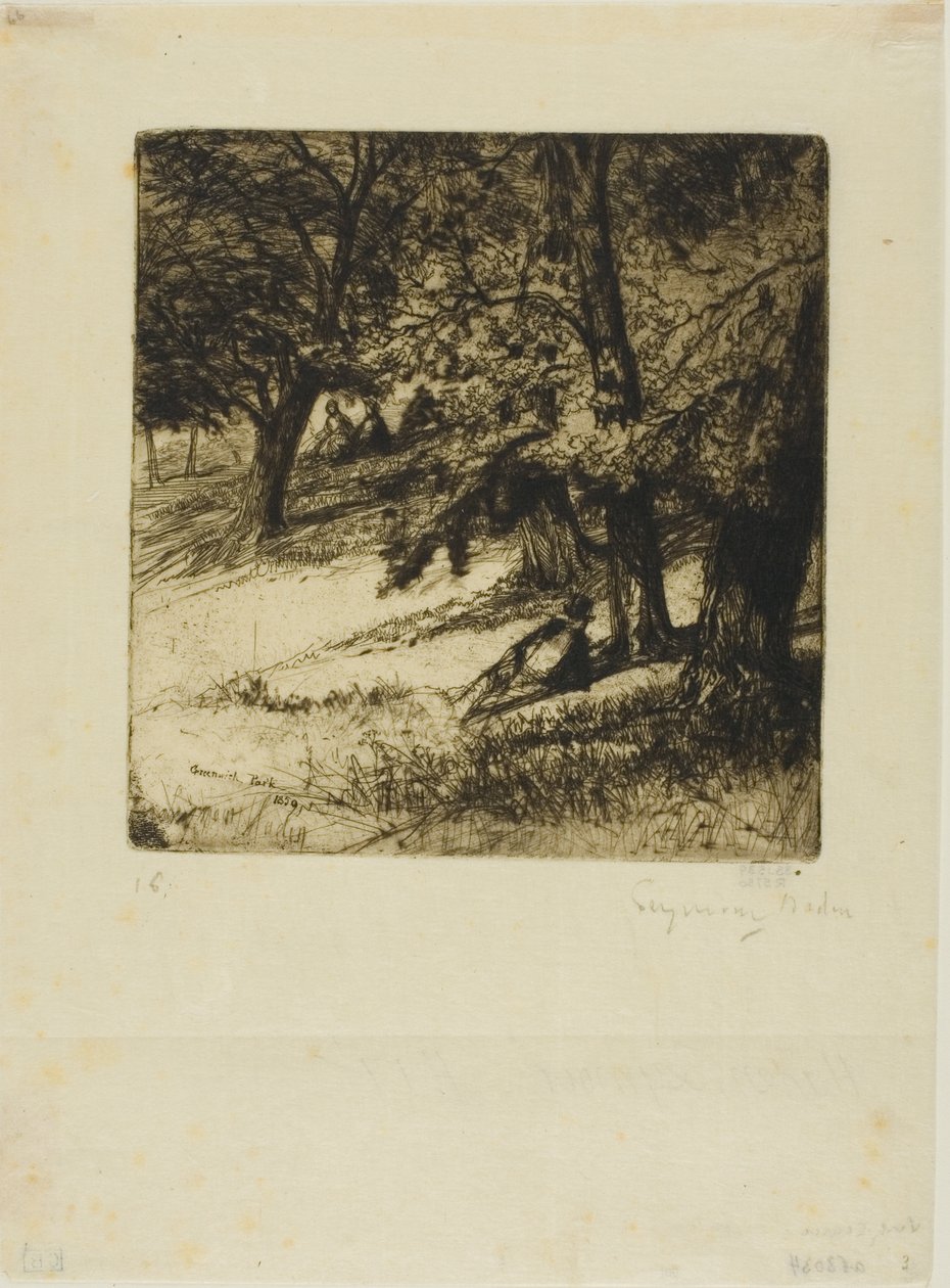 Under taket... av Francis Seymour Haden
