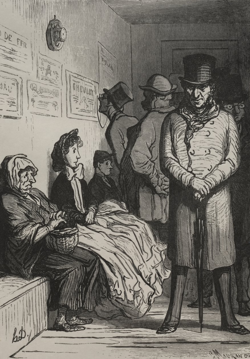 The Omnibus: Waiting Room av Francis Seymour Haden
