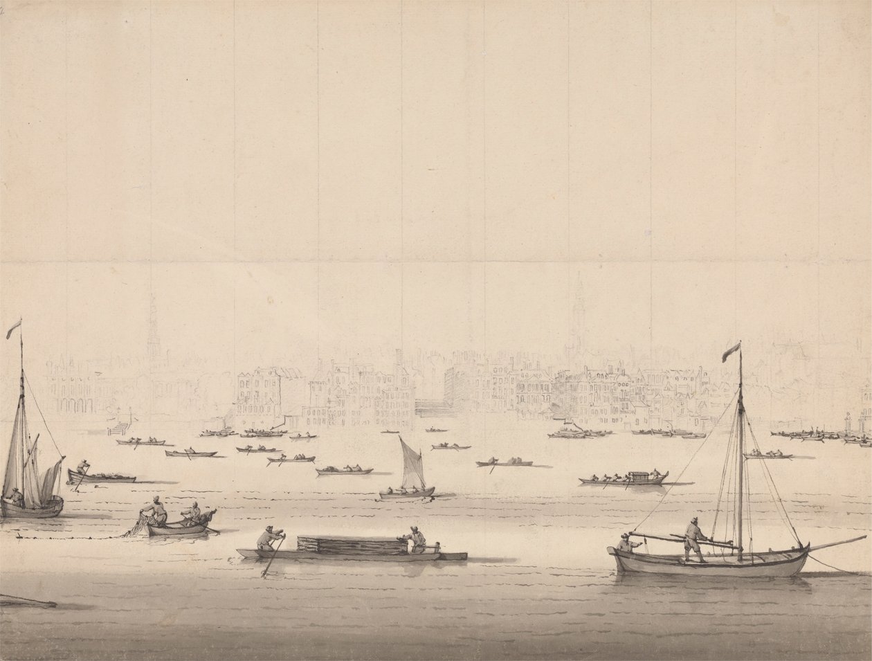 Fiskebåter av Francis Swaine