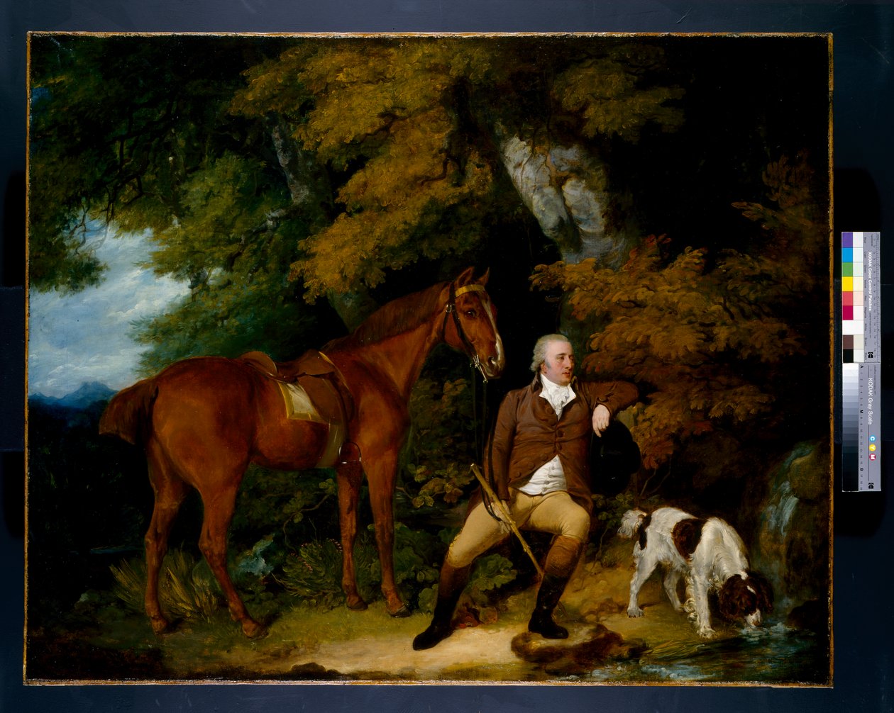 Benjamin Bond Hopkins, før 1791 av Francis Wheatley