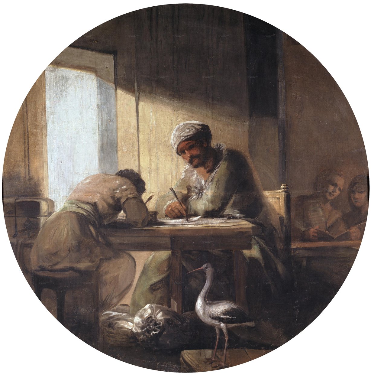 Handel. Olje på lerret. Madrid, Prado -museet. av Francisco de Goya