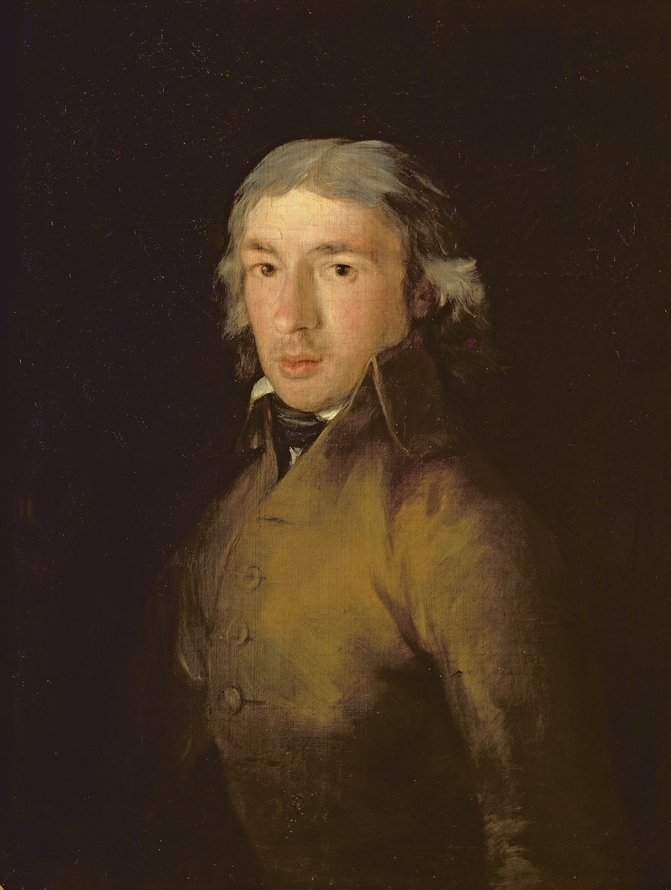 Portrett av Leandro Fernandez de Moratin (1760-1828) av Francisco de Goya