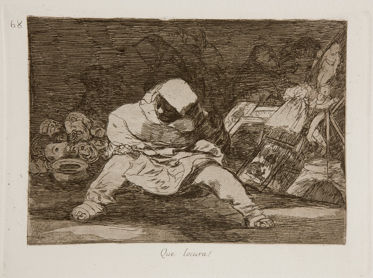 Krigets katastrofer av Francisco de Goya
