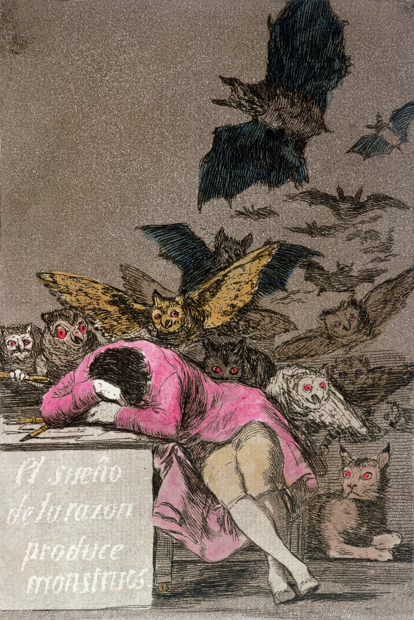 The Sleep of Reason Produces Monsters, plate 43 av 