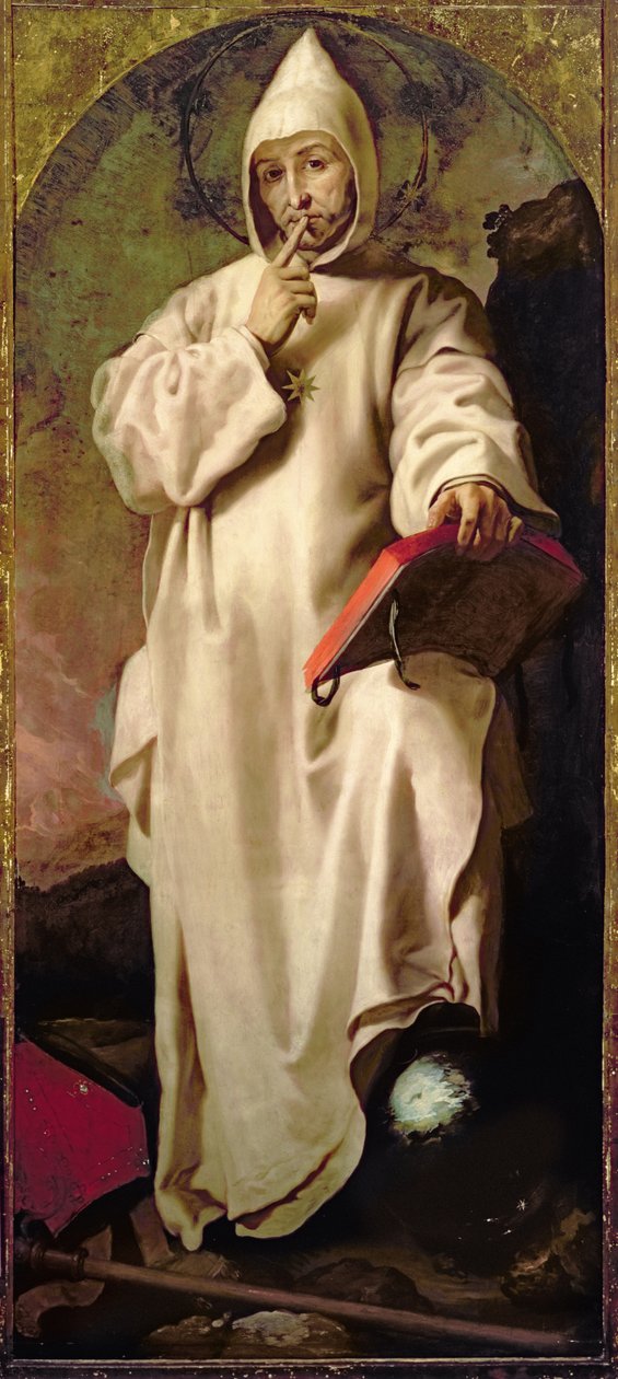 St. Bruno (1030-1101) av Francisco Ribalta