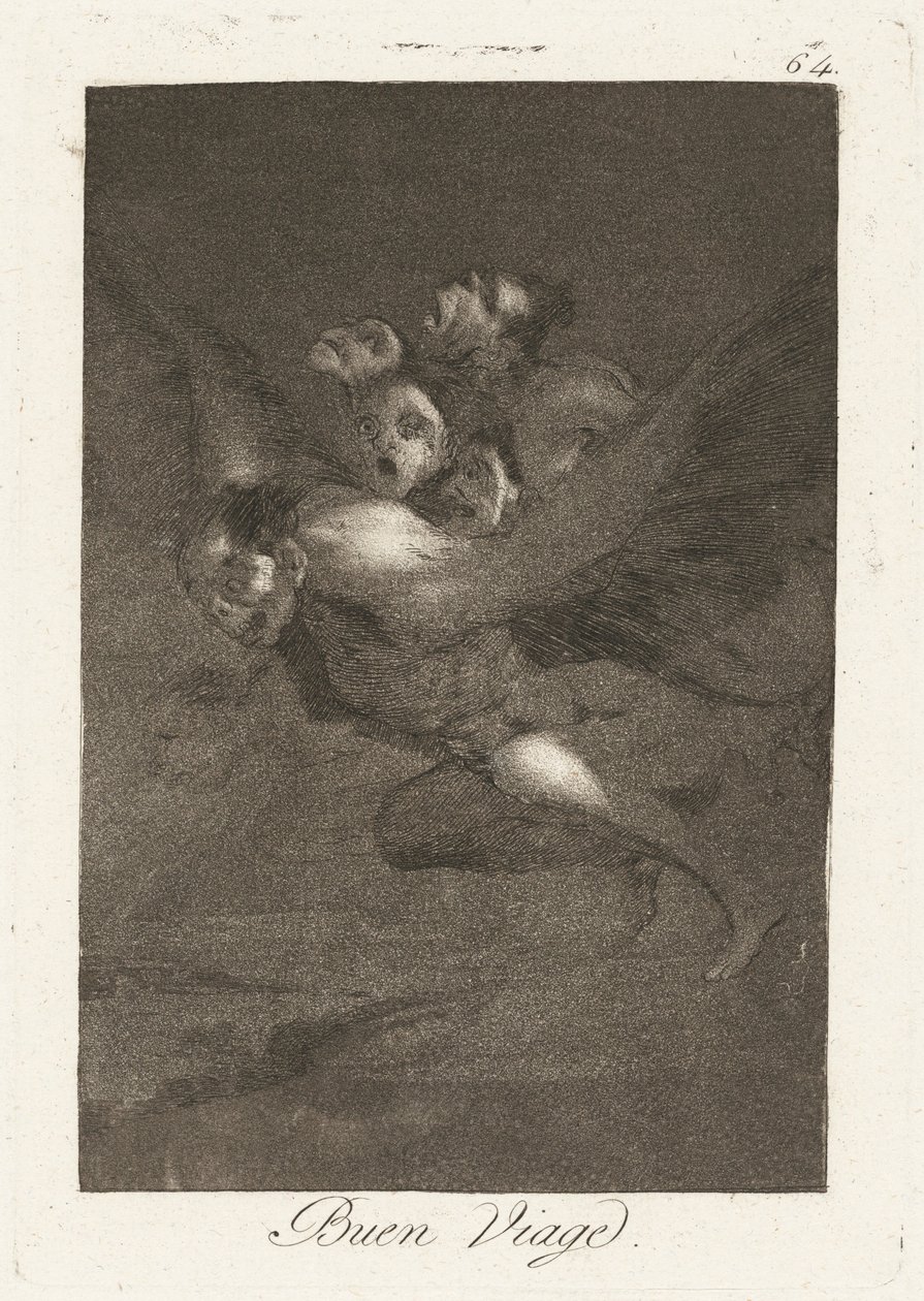 God tur (Bon Voyage) av Francisco de Goya