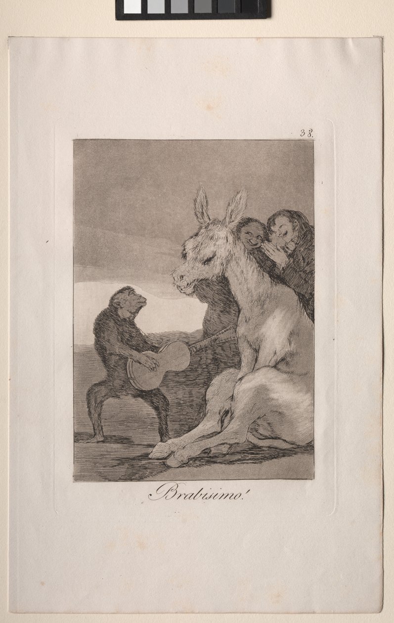 Caprices: Bravo! av Francisco de Goya