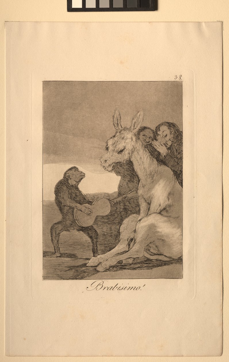 Caprices: Bravo!. av Francisco de Goya