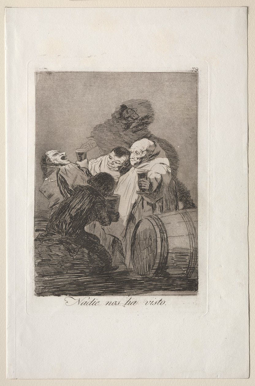 Caprichos: Ingen har sett oss av Francisco de Goya
