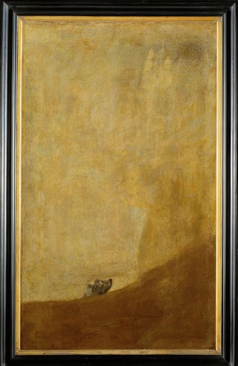 F.Goya, Hund av Francisco de Goya
