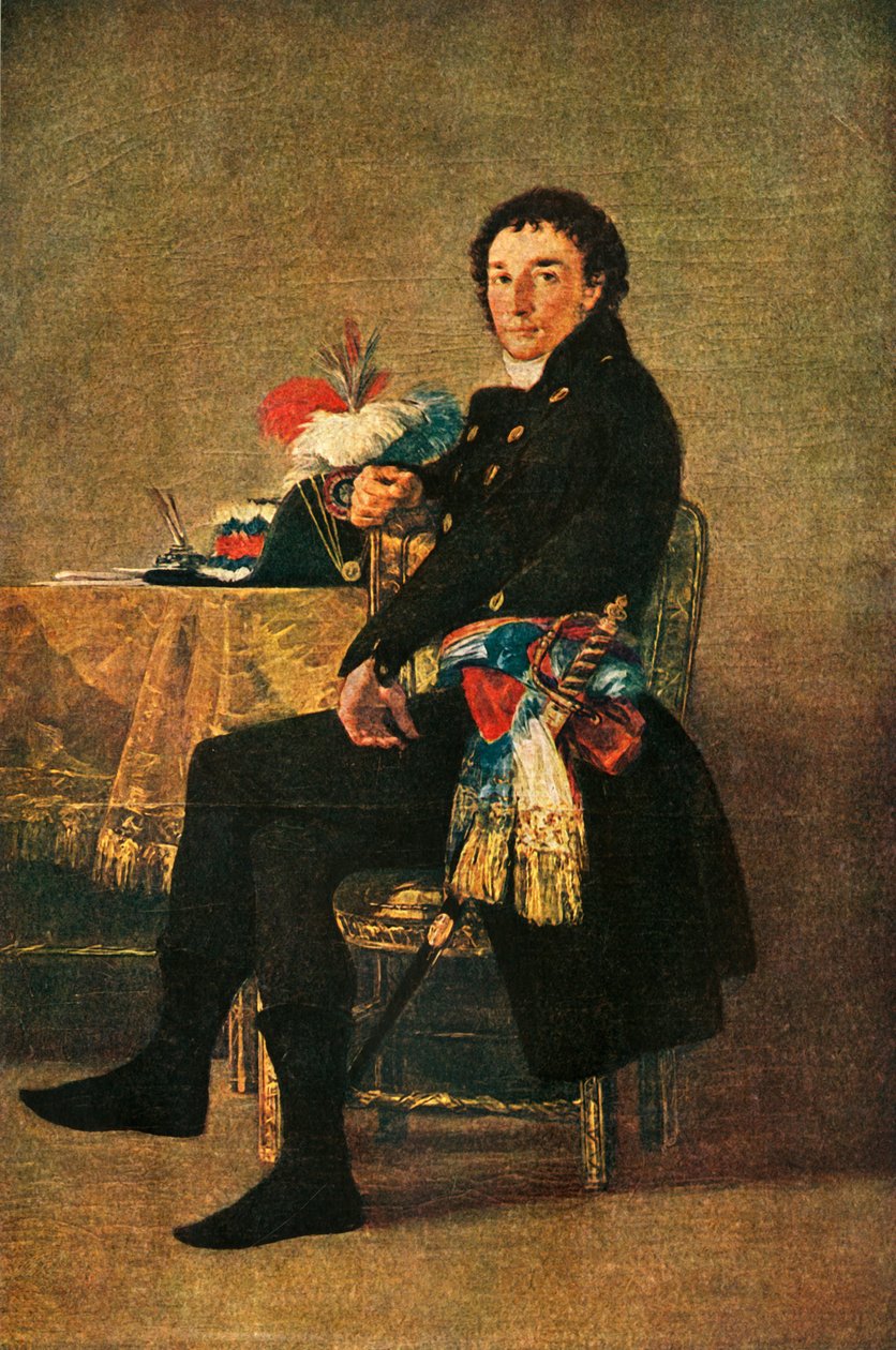 Ferdinand Guillemardet, c1798, 1938 av Francisco de Goya