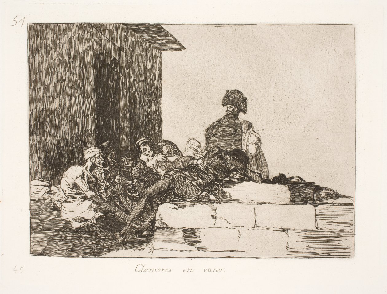 Forgjeves klage (54) av Francisco de Goya