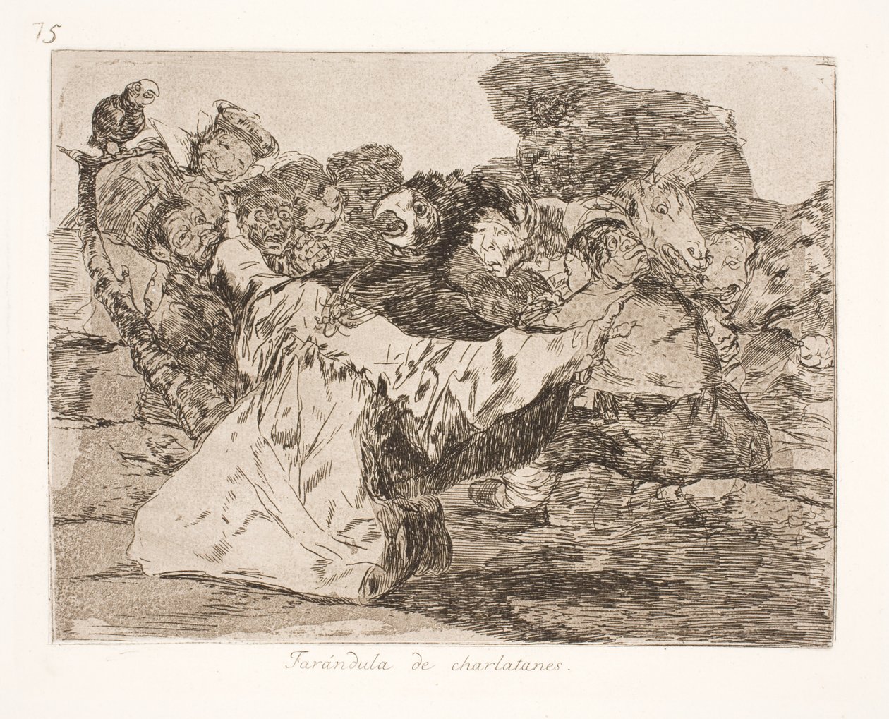 Kvaksalvernes Runddans (75) av Francisco de Goya