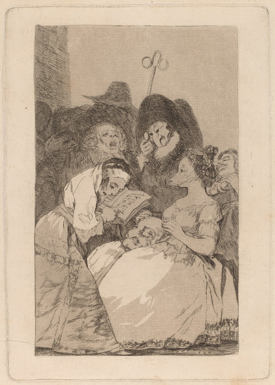 The Filiation (The Filiation) av Francisco de Goya