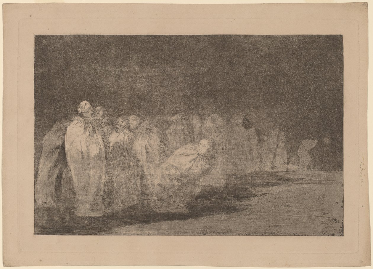 Los ensacados (The Men in Sacks) av Francisco de Goya
