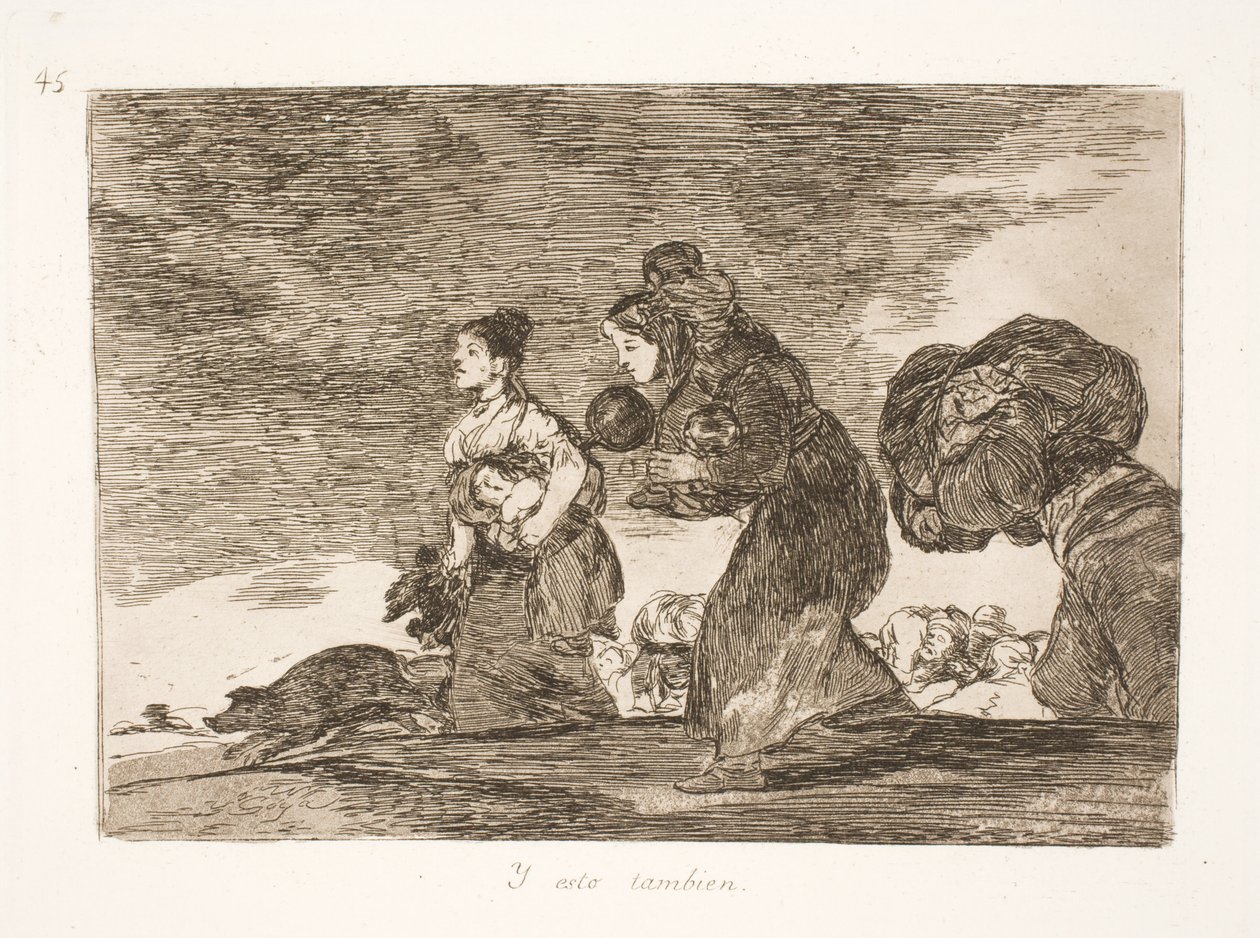 Også dette (45) av Francisco de Goya
