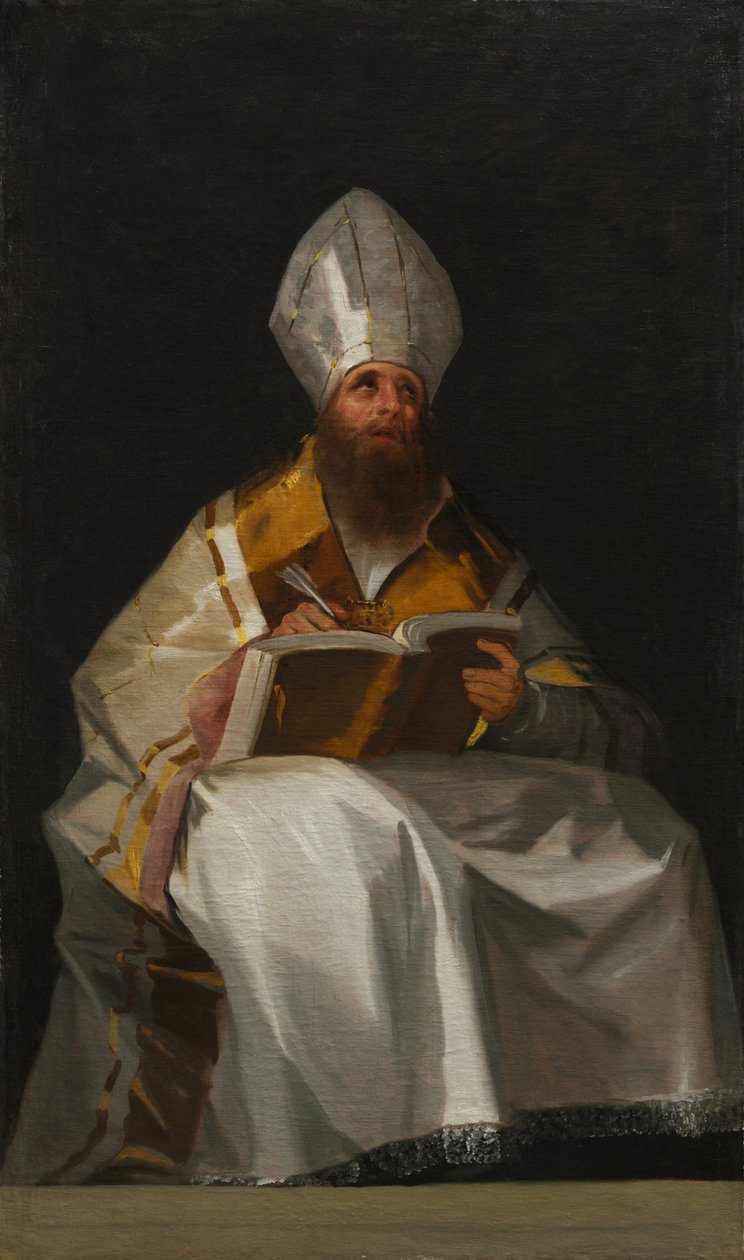 Saint Ambrose, ca. 1796-1799. av Francisco de Goya