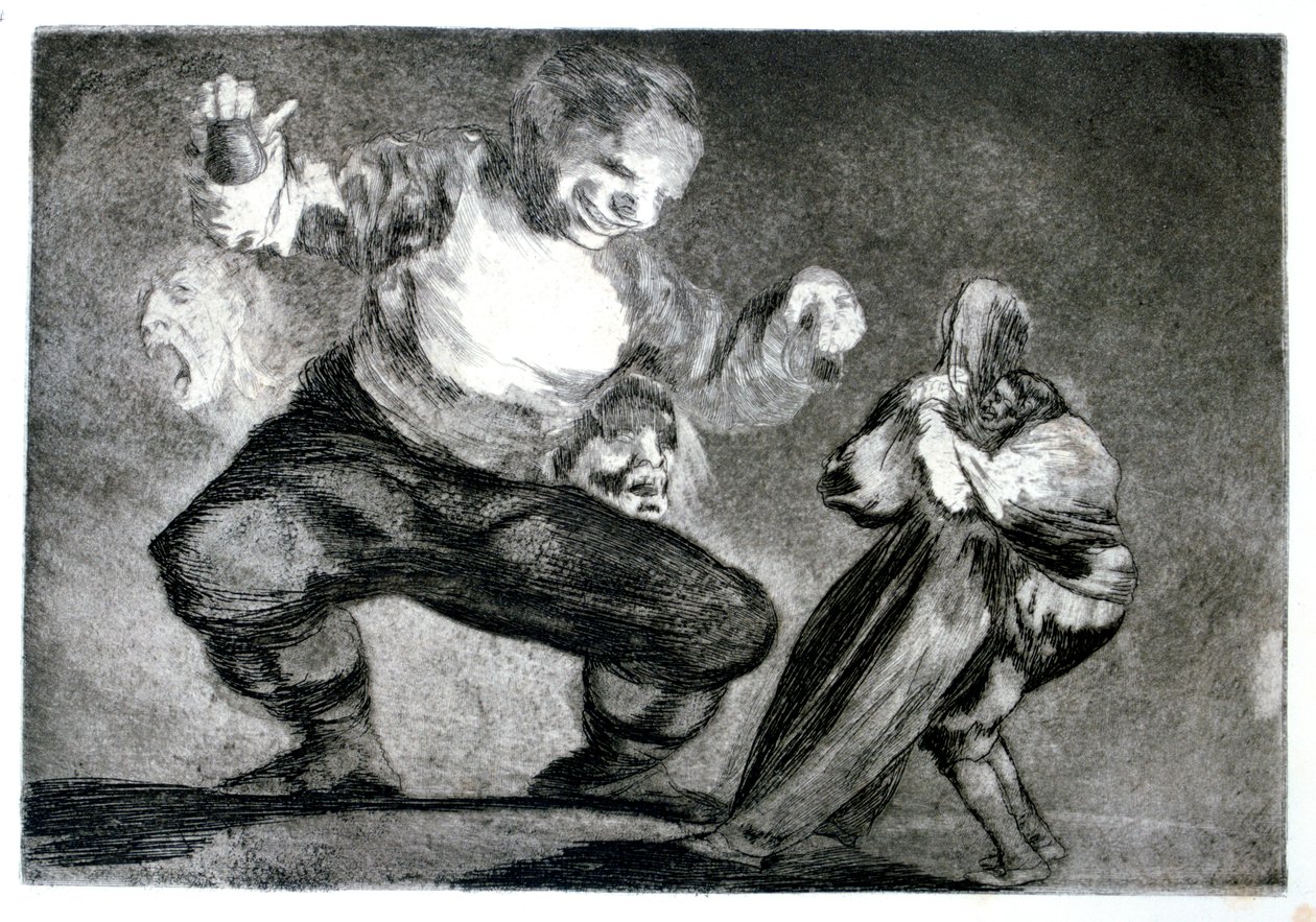 Simpleton, 1819-1823 av Francisco de Goya
