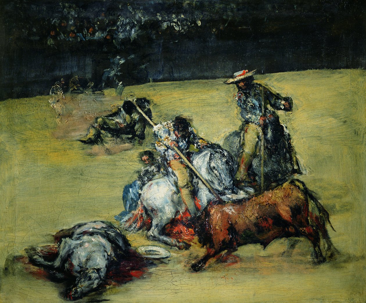 Tyrefekten, ca. 1825 av Francisco de Goya