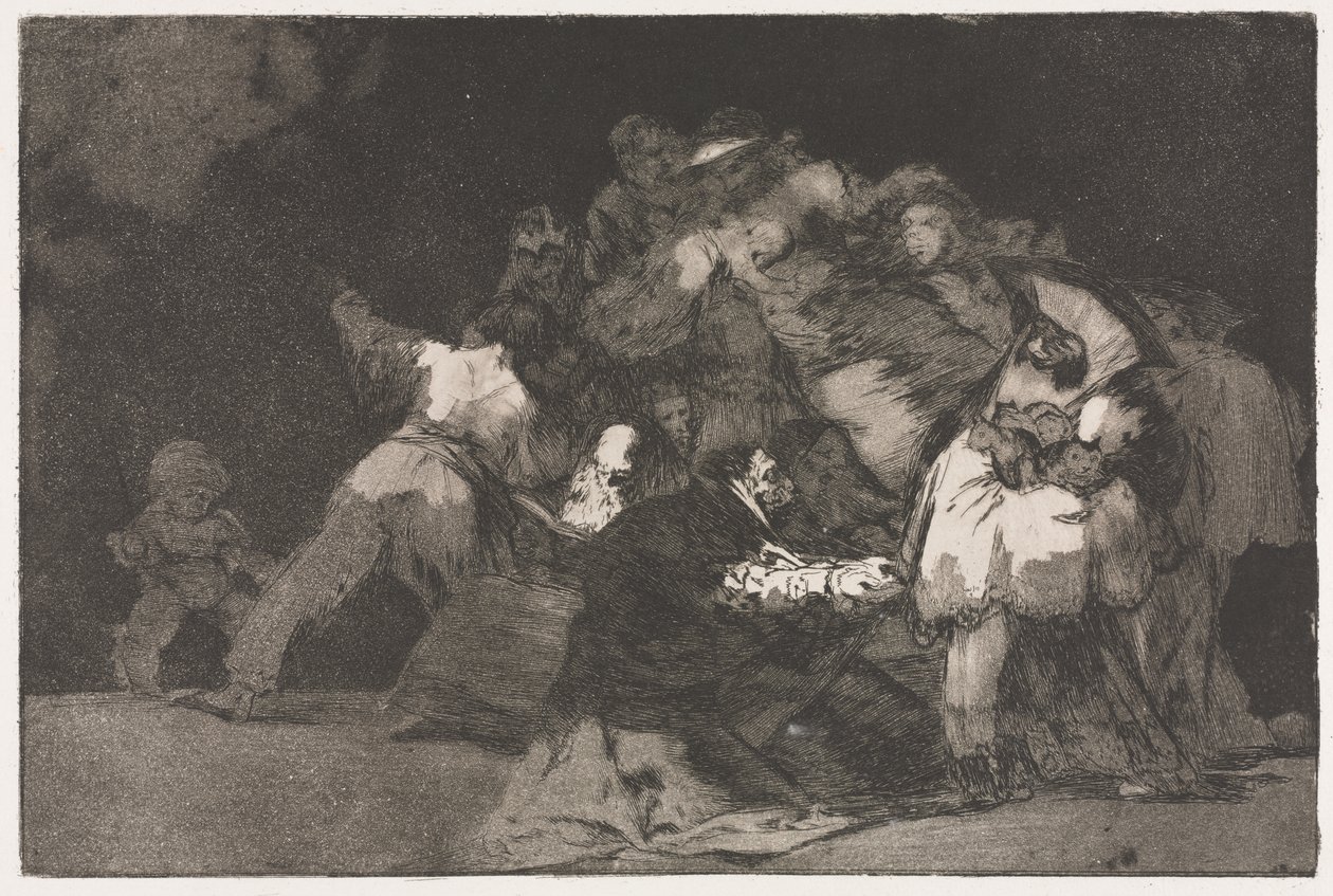 Ordspråkene: Generell dårskap av Francisco de Goya