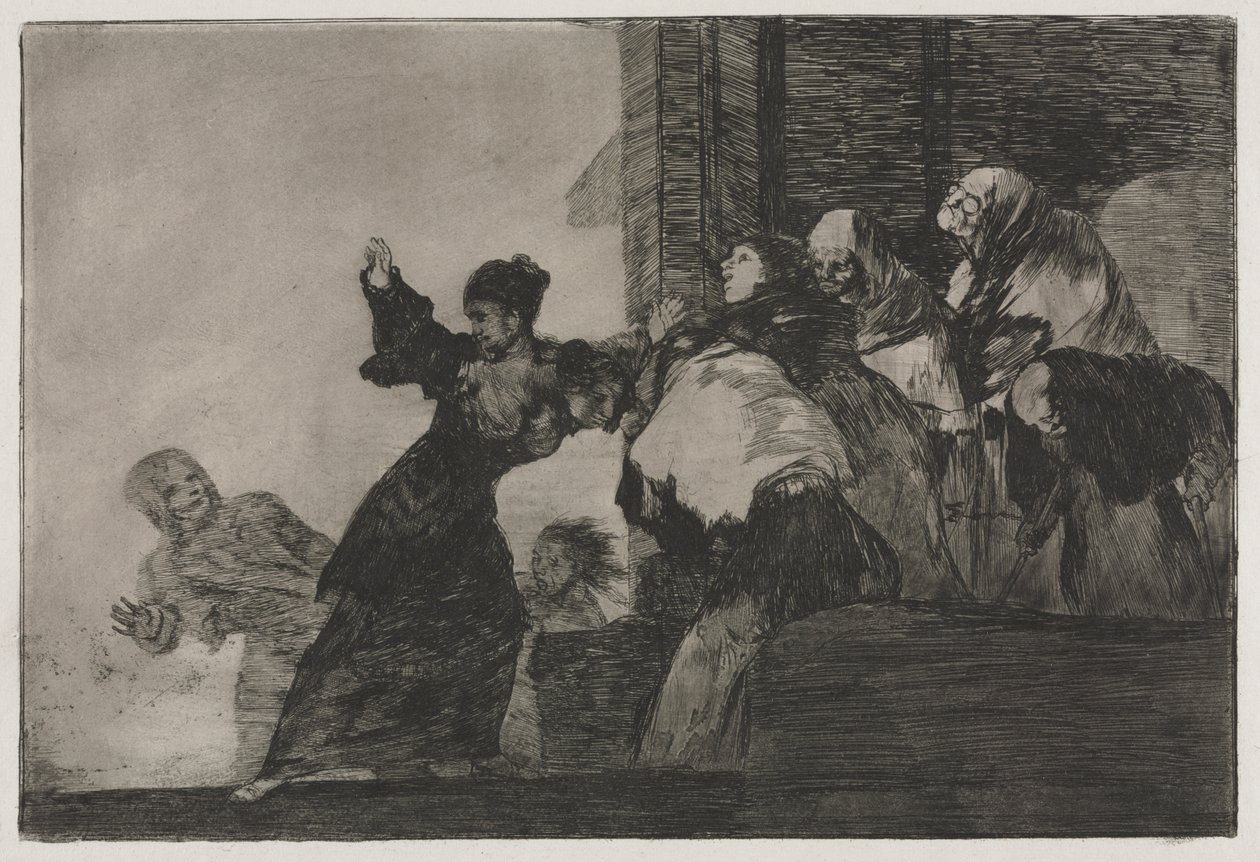 Ordspråkene: stakkars dårskap av Francisco de Goya