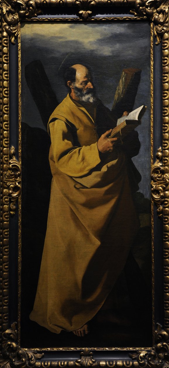 Saint Andrew, 1635-40 av Francisco de Zurbaran