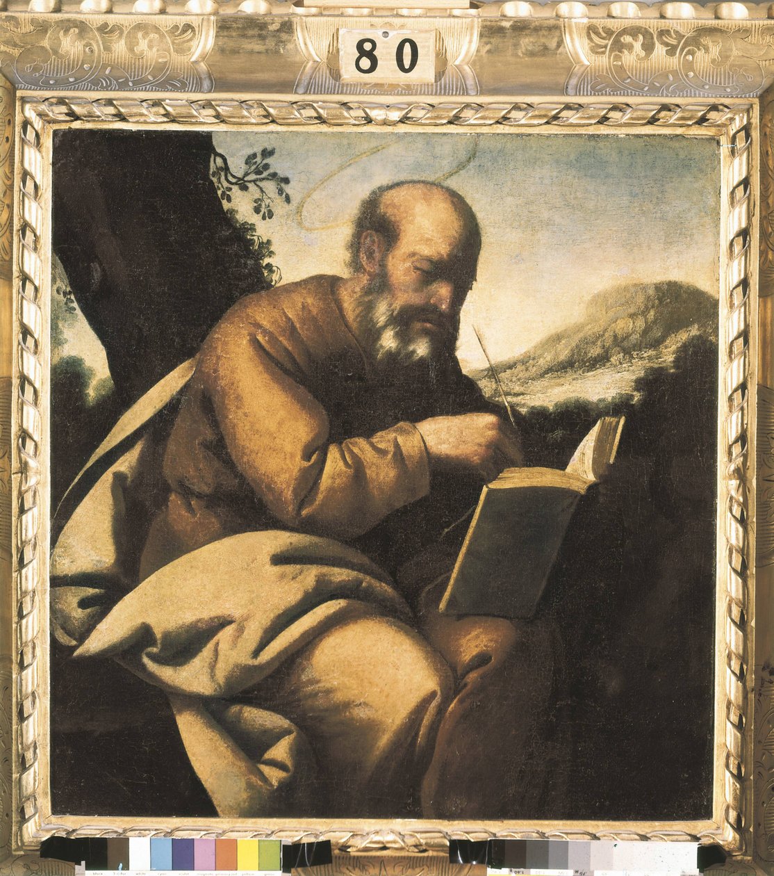 Sankt Lukas. 1633 (olje på lerret) av Francisco de Zurbaran