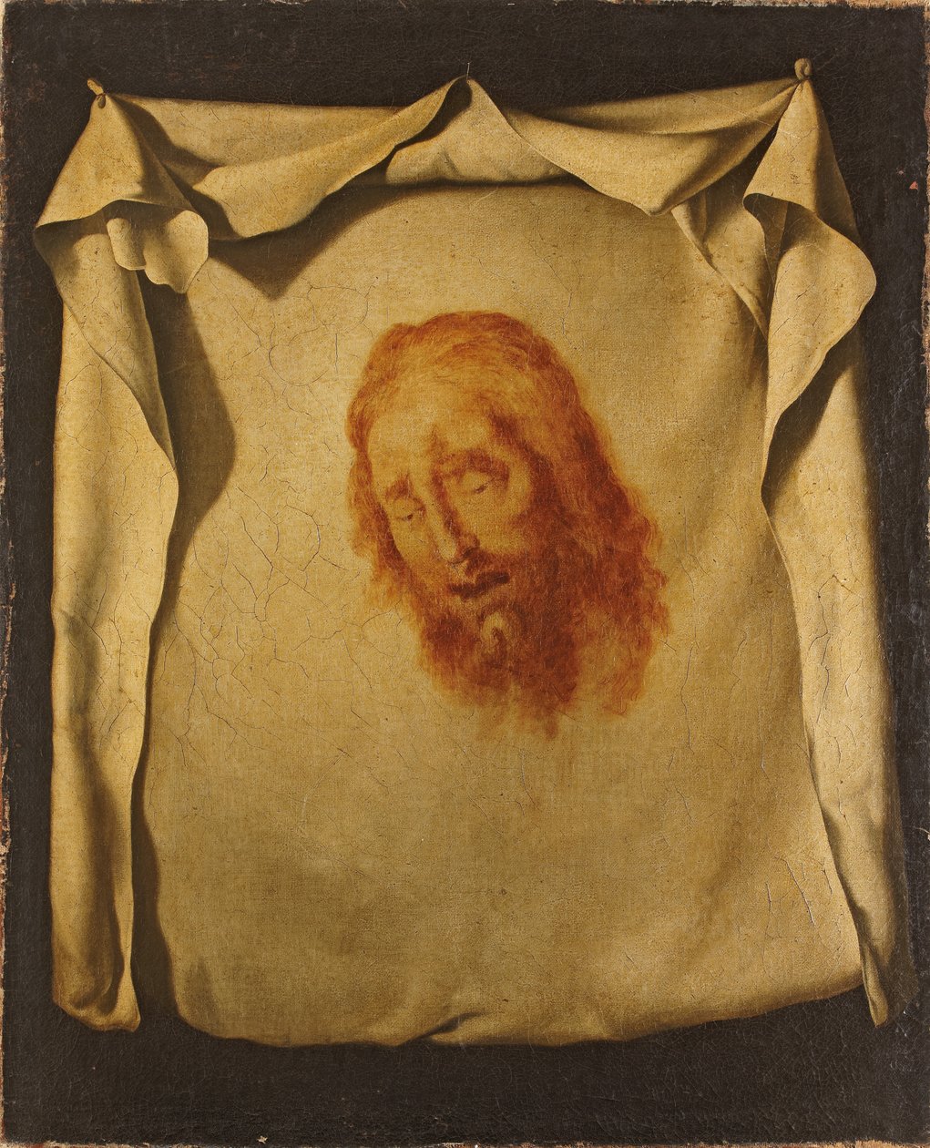 Sløret til Saint Veronica av Francisco de Zurbaran