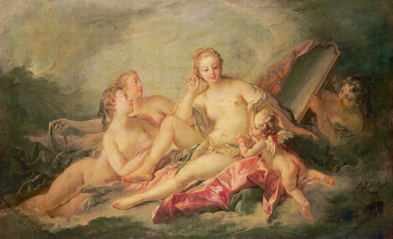 The Toilet of Venus, 1749 av François Boucher