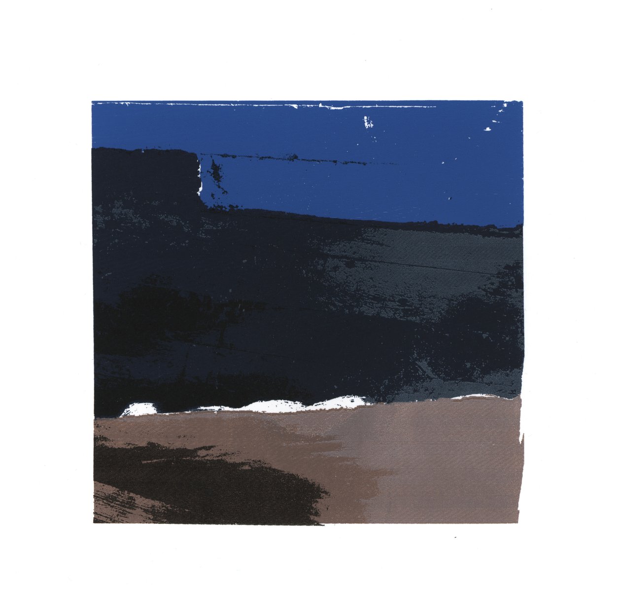 At Large, 2015, (skjermtrykk på papir) av Francois Domain