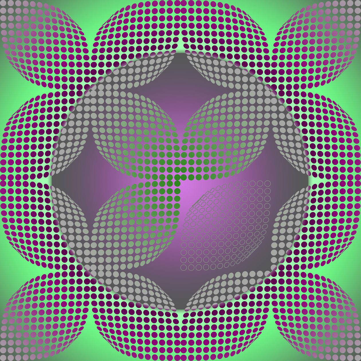 PsychoLeaves_New_Age, 2015,(digital) av Francois Domain