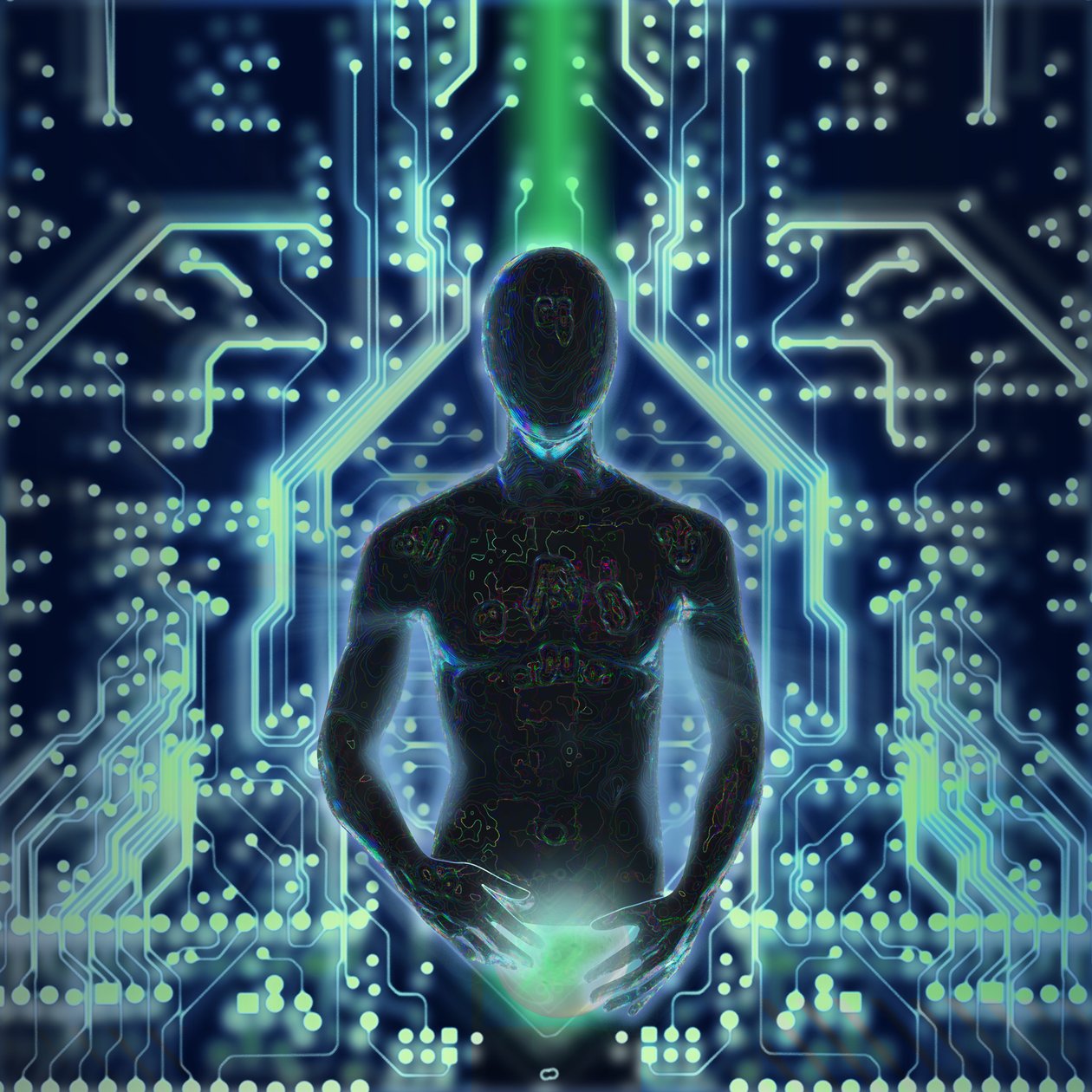 Profeten, 2014 (digital) av Francois Domain