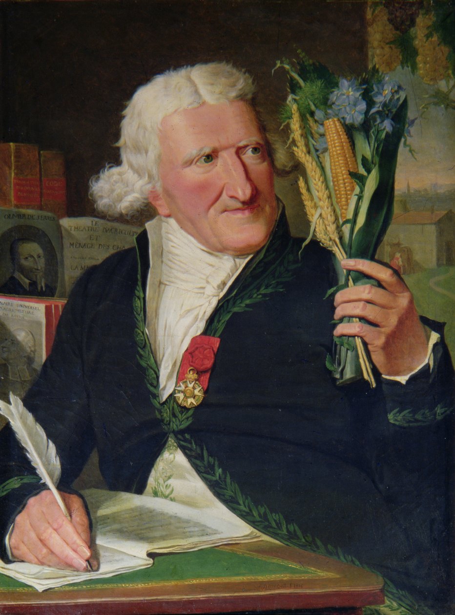 Portrett av Antoine Augustin Parmentier (1737-1813) av Francois Dumont