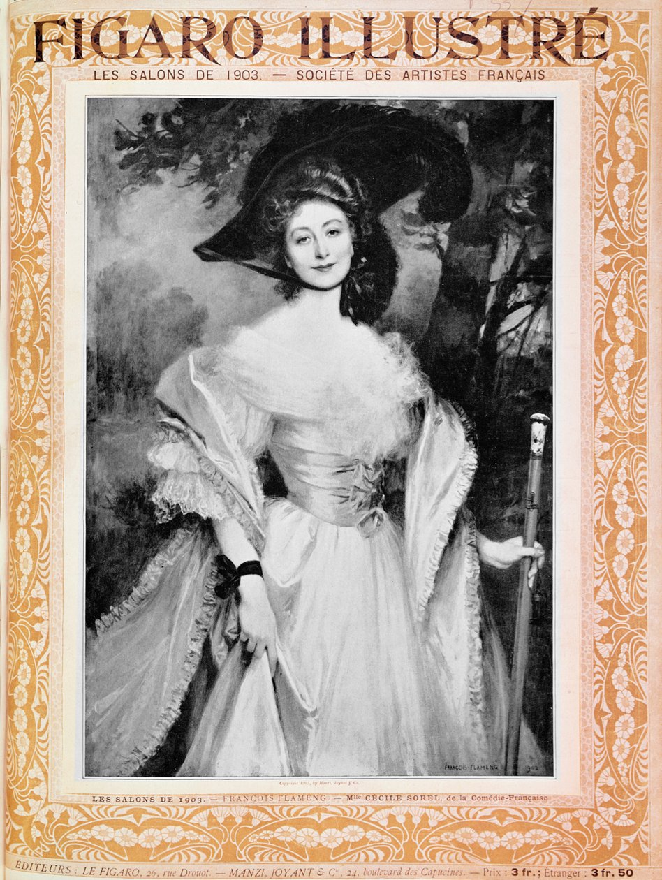 Cecile Sorel (1873-1966) forside av 