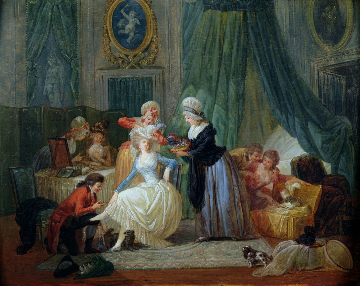 Toalettet av Francois Louis Joseph Watteau