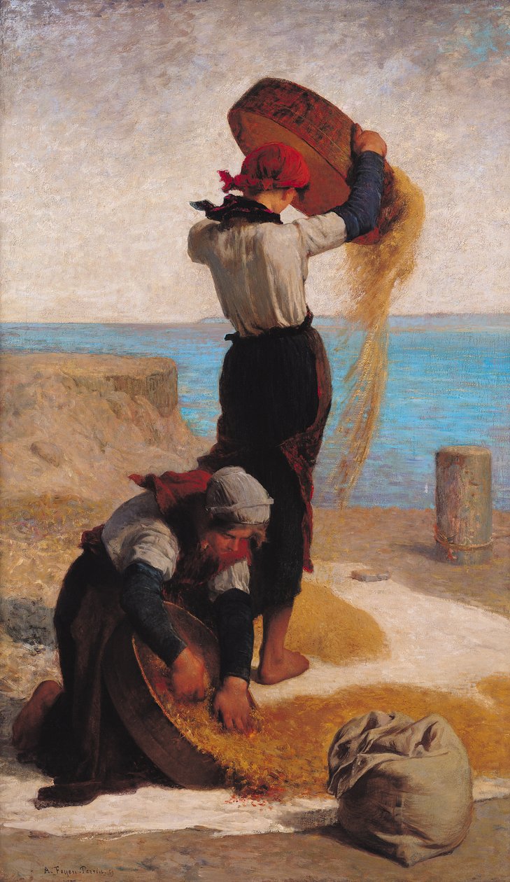 Vinnerne, 1869 av Francois Nicolas Augustin Feyen Perrin