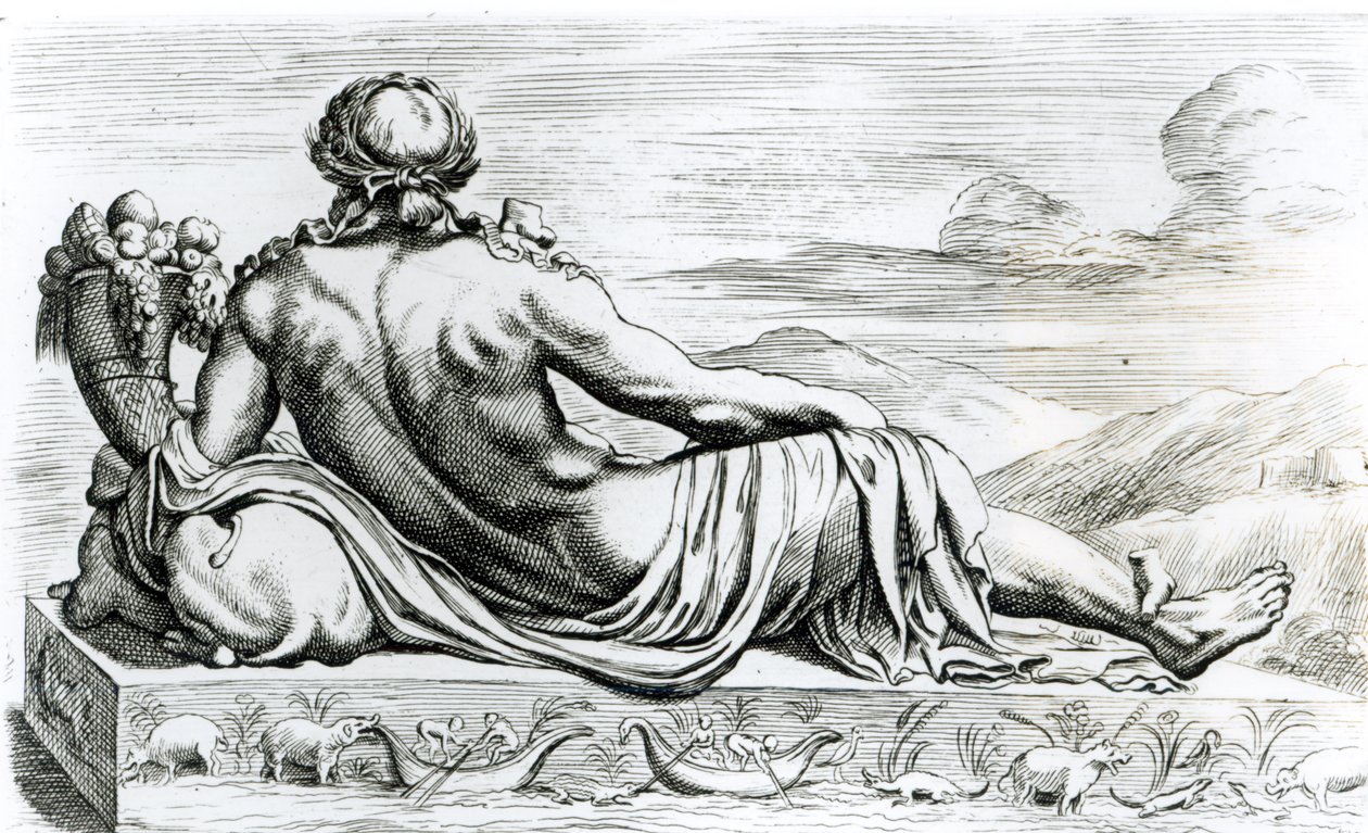 Nilen, ca. 1653 (se 275580 og 275581) av Francois Perrier