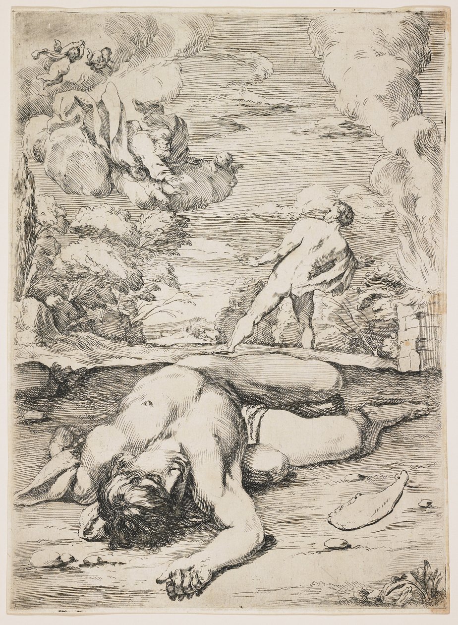 Abels død, slutten av 1630-tallet - begynnelsen av 1640-tallet av Francois Perrier