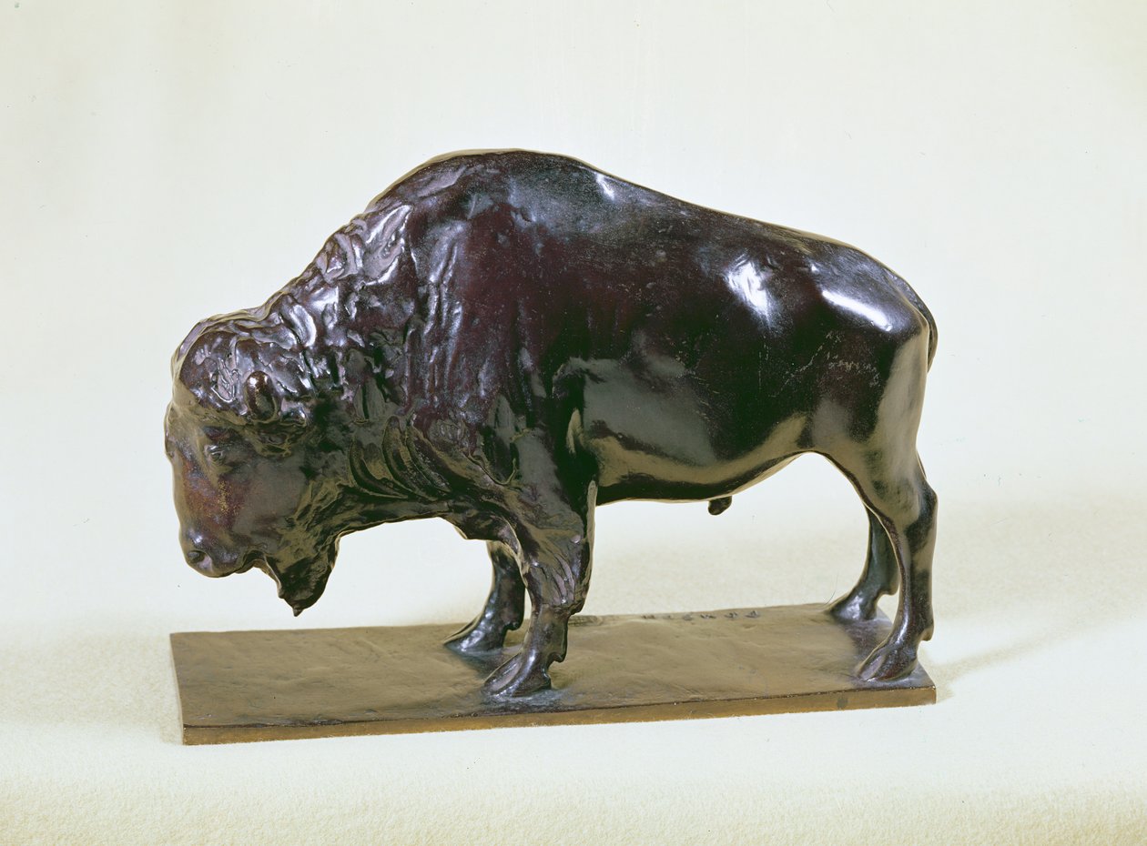 Bison, 1907 (bronse) av Francois Pompon